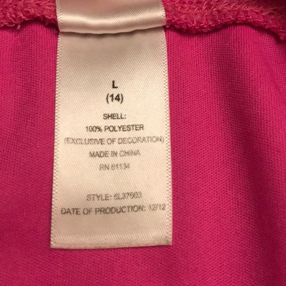 kids pink rash guard - Picture 4 of 4